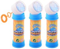 JohnToy Bellenblaas - 3x - 50 ml - Super Bubbles - buitenspeelgoed