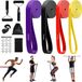 OEM Shenzhen Haorui Industrial Technology Co., Ltd. Weerstandsniveaus fitnessbandenset - set weerstandsbanden met handvat, deuranker, beschermhoes, draagtas - trainingshandleiding voor fitness, stretching, yoga