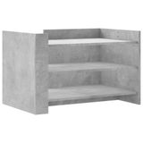 VidaXL Salontafel 100x50x50 cm bewerkt hout betongrijs