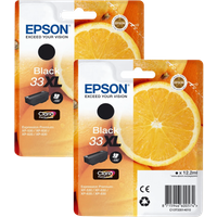 Epson 33XL Zwart Duo Pack Cartridge