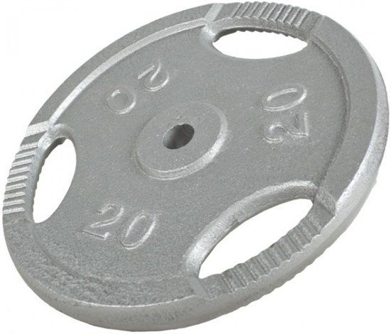 Gorilla Sports Halterschijf 20 kg Gripper
