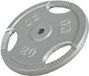 Gorilla Sports disque d'haltère 20 kg Gripper