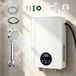 OEM Mini doorstroomverwarmer, 6000 W, 220 V, met LCD-display, wit