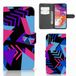B2Ctelecom Samsung Galaxy A70 Book Case Funky Triangle