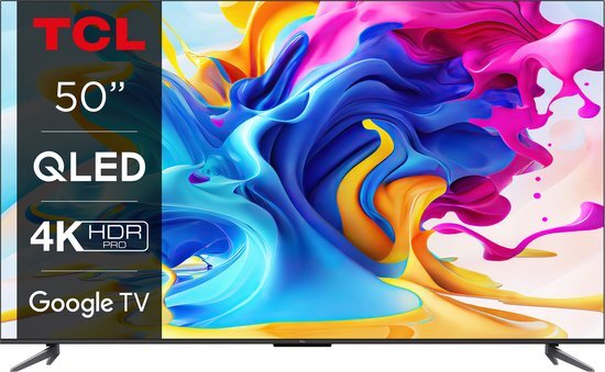 TCL 50C643 - 50 inch - 4K QLED - 2023