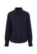 Seidensticker Hemdblouse voor dames, regular met lange mouwen, hemdblouse-kraag, 100% polyester, blauw, 46