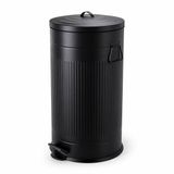 Relaxdays Vuilnisbak - 40 L - Zwart