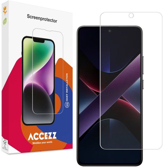 Accezz Screen Protector - Gehard Glas - Geschikt voor Xiaomi Poco X7 Pro