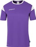 Uhlsport Squad 27 Shirt Korte Mouw Heren - Paars / Wit | Maat: XL
