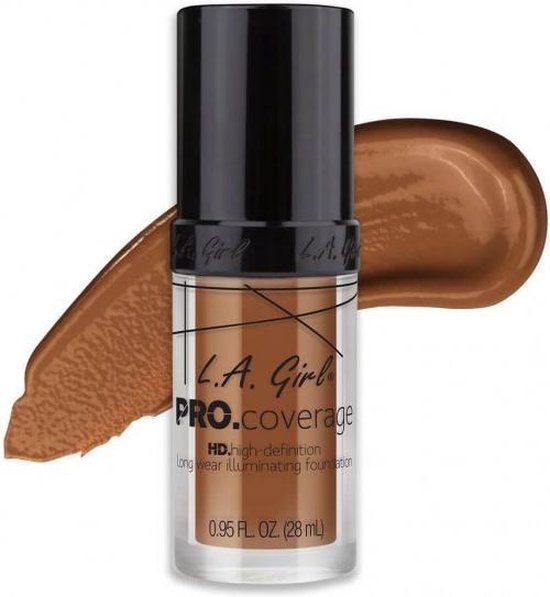 LA Girl PRO Coverage HD Foundation - Toast (GLM653)