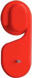 Wenko Shampoo-flessenhouder 8 Cm Polypropyleen Rood 2-delig