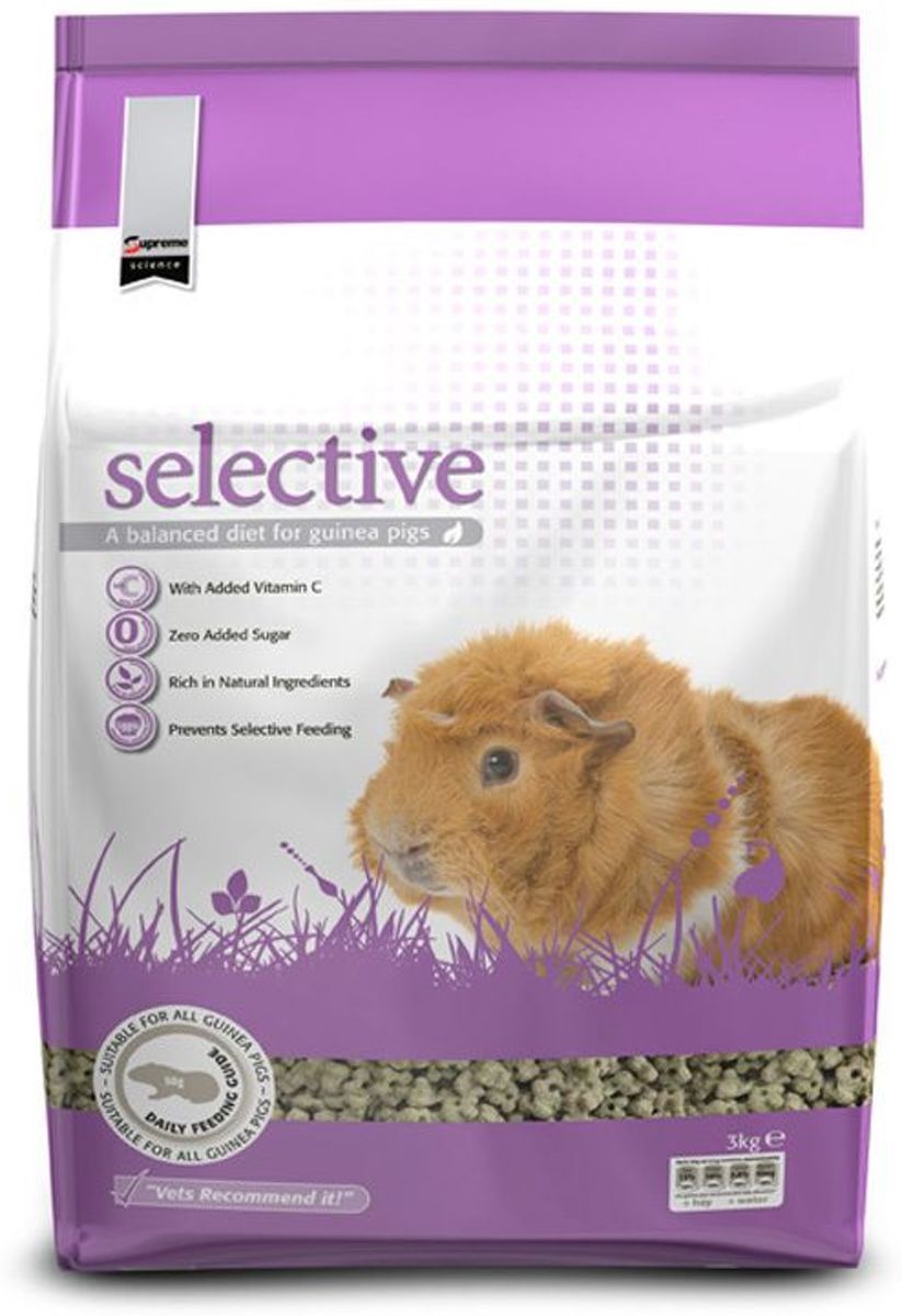 Supreme Science Selective Guinea Pig - Caviavoer - 3 kg