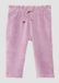 s.Oliver - Stretchy trainingsbroek in corduroy look - Dames - Katoen - Lang - Regular Fit - Lavendel - Gestreept