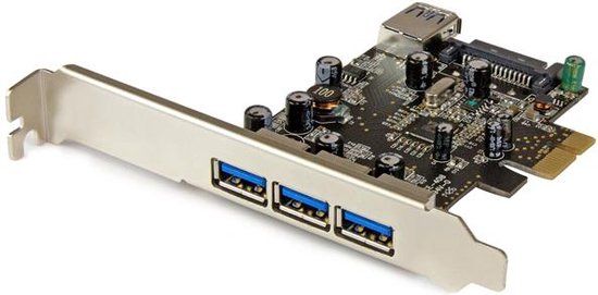 StarTech.com 4-poorts PCI Express USB 3.0 kaart