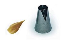 Silikomart 43.376.99.0000 BX2312 - roestvrij stalen tips voor pootbag BX ø12 H41 MM