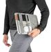 Organiseur électronique pliable pour ordinateur portable et bureau, 29,7 x 20,8 cm, gris