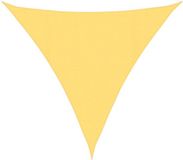 vidaXL Zonnezeil 160 g/m² 4x4x4 m HDPE Beige