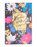 UK Greetings Moederdagkaart voor mama - Kaarten, Goud en Bloemmotief
