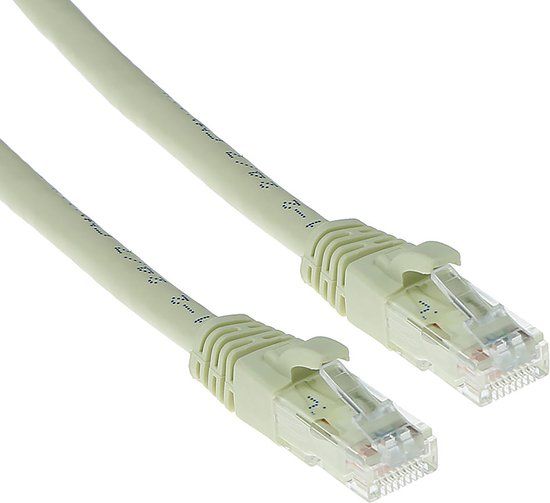 ACT Ivoor 15 meter U/UTP CAT6 patchkabel snagless met RJ45 connectoren IS8415