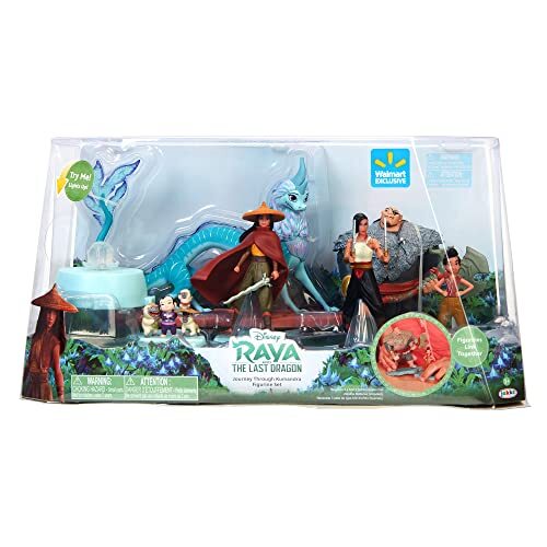 Lito Angels Raya en de Laatste Draak Kostuum voor Kinderen Meisjes Halloween Partij Fancy Dress Up Stel C (Jumpsuit met Bamboe Hoed & Rood Cape) Leeftijd 5-6 jaar veelkleurig 294