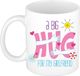 Bellatio Decorations Mok wit 300 ml