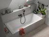 Duravit D-Code 2.0 Eenh.-Badmengkraan Opb. Keramisch mengsysteem, Zwart Mat