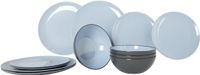 Gimex Vivid Line Servies Blauw 12-Delig