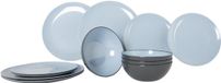 Gimex Vivid Line Servies Blauw 12-Delig