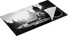 Chefcare Inductie Beschermer Boeddha Beeld - Zwart Wit - 95x55 cm