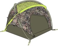 The North Face Homestead Domey 3 Trekkerstent Rose Dawn Lichen Lrg Print-Agave OS