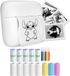 Gatson Mini Printer - 300DPI - Inclusief 14 Rollen Papier + 5 pennen - Wit