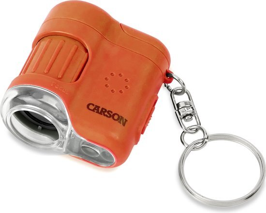 Carson Zakmicroscoop MicroMini 20x Oranje