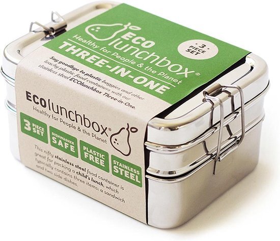 Eco lunchboxes Eco Lunchbox Three-In-one
