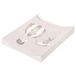 Julius Zöllner® Verschoningskussen voor baby's, 60 x 71 cm, zacht verschoningskussen, folie, waterdicht en afwasbaar, Made in Germany, Oeko-Tex Standard 100, sterrenrit