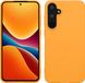 kwmobile telefoonhoesje geschikt voor Samsung Galaxy A55 5G - Back cover in fruitig oranje