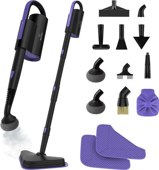 Motionflow 16-in-1 Steam Cleaner - Black