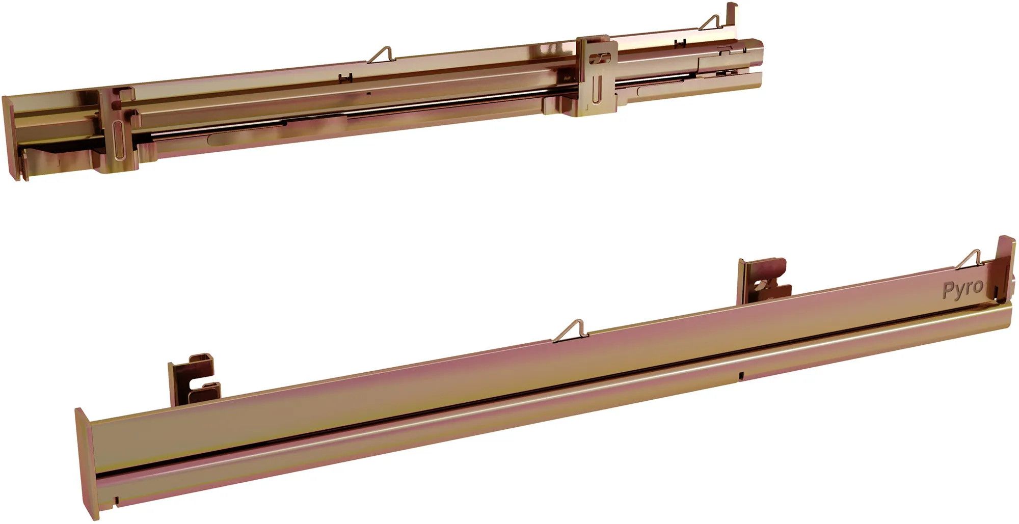 Siemens HZ638070 Telescopic guides for Oven - Brass, Stainless Steel