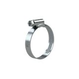 Riegler Slangklem, chroomstaal 1.4016 (W2), volgens DIN 3017, spanbereik 80,0-100,0 mm, bandbreedte 9,0 mm