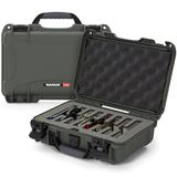 Nanuk 909 Case with Foam insert for 8 Knives - Olive