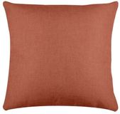 Merkloos Stof Textile sierkussen Bea - terracotta - 50 x 50 cm