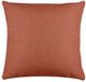 Merkloos Stof Textile sierkussen Bea - terracotta - 50 x 50 cm