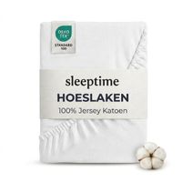 Home Care Drap-housse - Lits jumeaux - 190/200 x 200/220 cm - Blanc