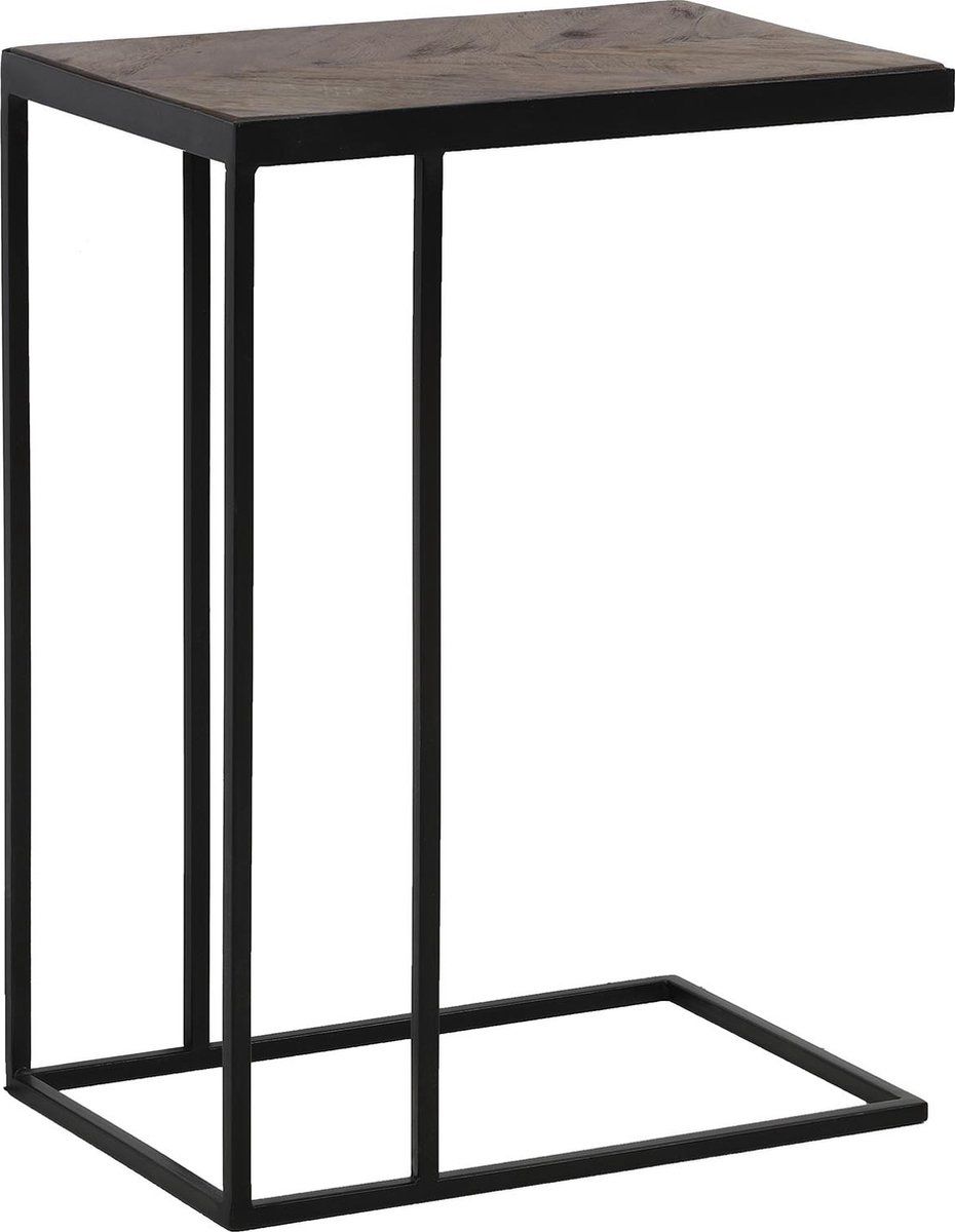 Light & Living bijzettafel chisa - bruin - hout