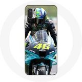 Maniacase Hoesje voor Xiaomi Redmi Note 10 5G motor racer valentino rossi