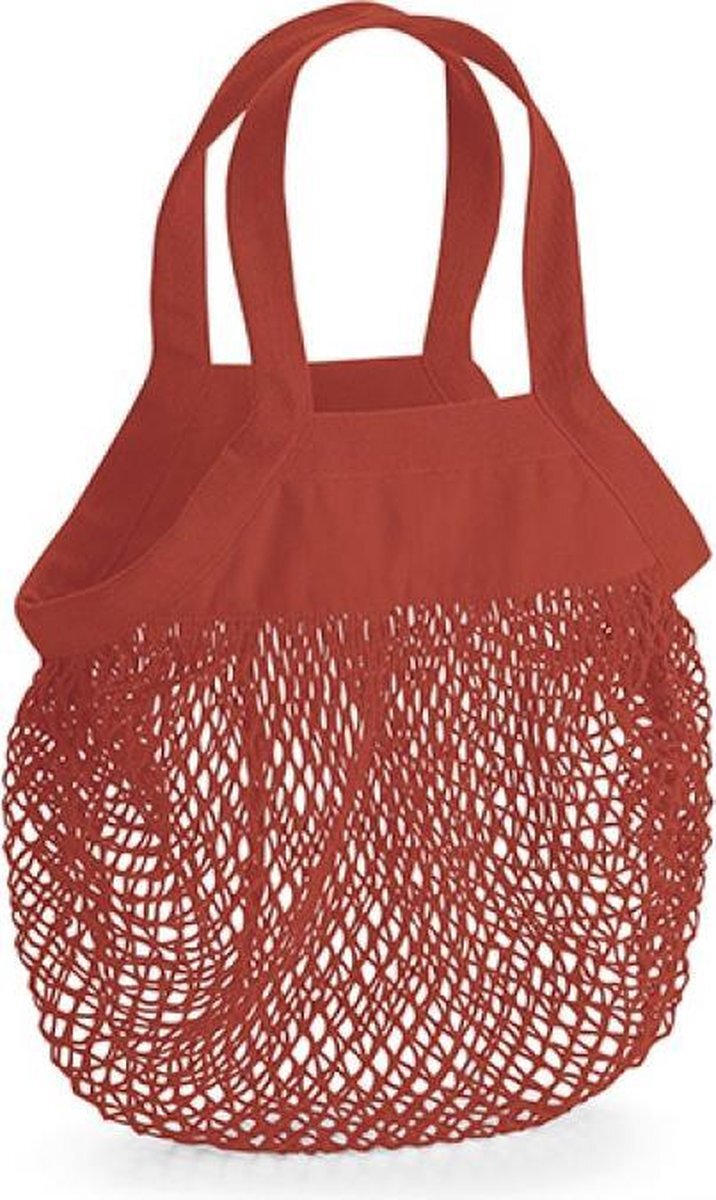 Westford Mill Westford Mill® W151 biologisch katoen Mini Mesh boodschappentas