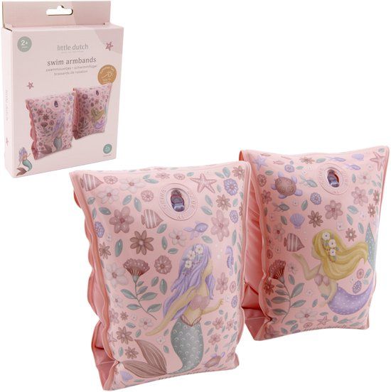 Little Dutch Dreamy Mermaid Zwembandjes Roze