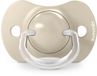 Suavinex Birdies 2 Fopspenen met Symmetrische SX Pro Speentjes 0 tot 6 Maanden (Kleur : Beige)