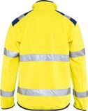 Blåkläder High Vis Softshell Werkjas - Parka - Unisex - Geel/Marineblauw - Maat S