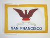 AZ FLAG Vlag San Francisco 45x30 cm Polyester 100D Koorden