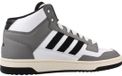 Adidas Rapid Court Mid Hoge Sneakers Mannen Veelkleurig Synthetisch/Suède Maat 41 1/3
